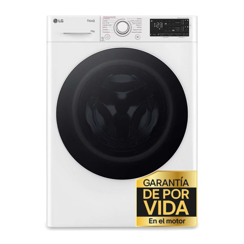  LG F4WR5510A0W - Lavadora de carga frontal 10 kg 1.400 rpm Clase A Blanco