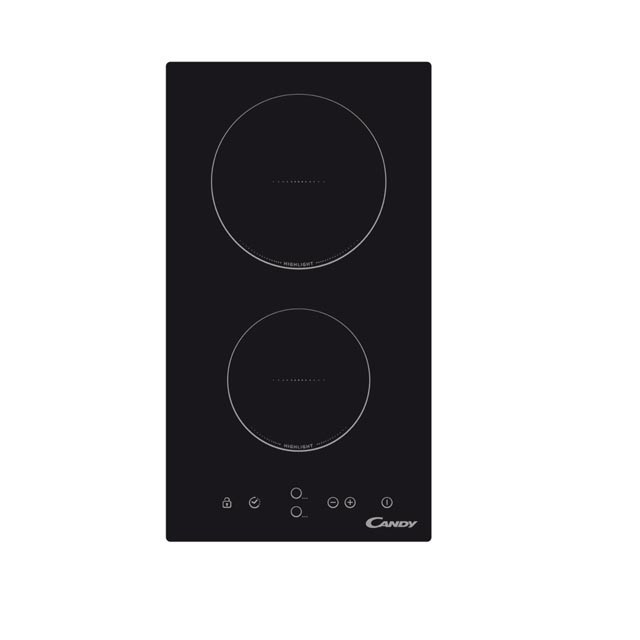Candy CDH30 - Placa cocción dominó vitrocerámica 28.8 cm encastrable 2 zonas