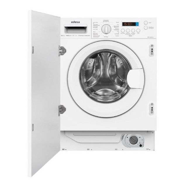 Edesa EWS8400I - Lavadora secadora carga frontal integrable 8/6 Kg 1400 rpm Clase B/E