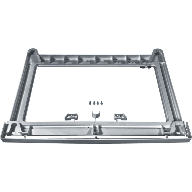 Balay WTZ2041X - Kit de union sin mesa extraíble para secadora de acero mate